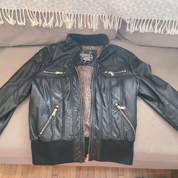 Jackets & Blazers - ❌SOLD❌Black Leather Coat